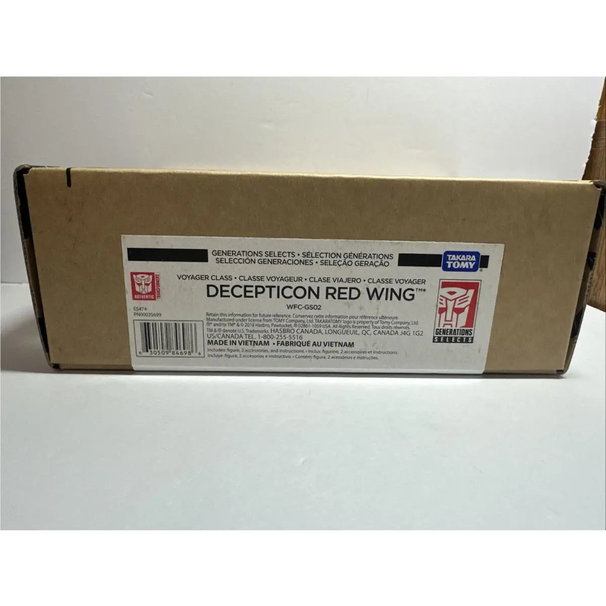 Transformers Generations Selects Wfc Decepticon Red Wing Voyager Class