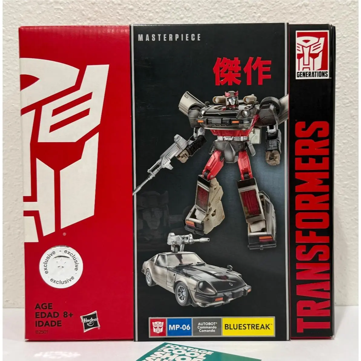 Hasbro Transformers Bluestreak MP-06 Masterpiece Fairlady 280Z Toys R US Receipt