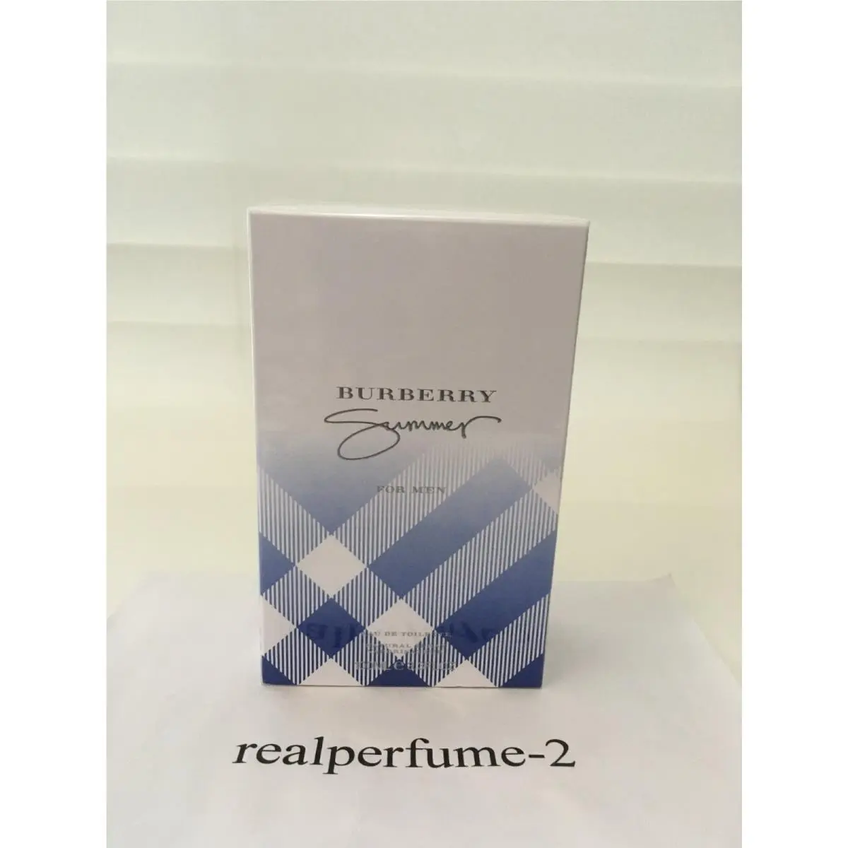 Summer Cologne For Men Eau de Toilette 3.3 oz Spray. Sealed. Real by Burberry