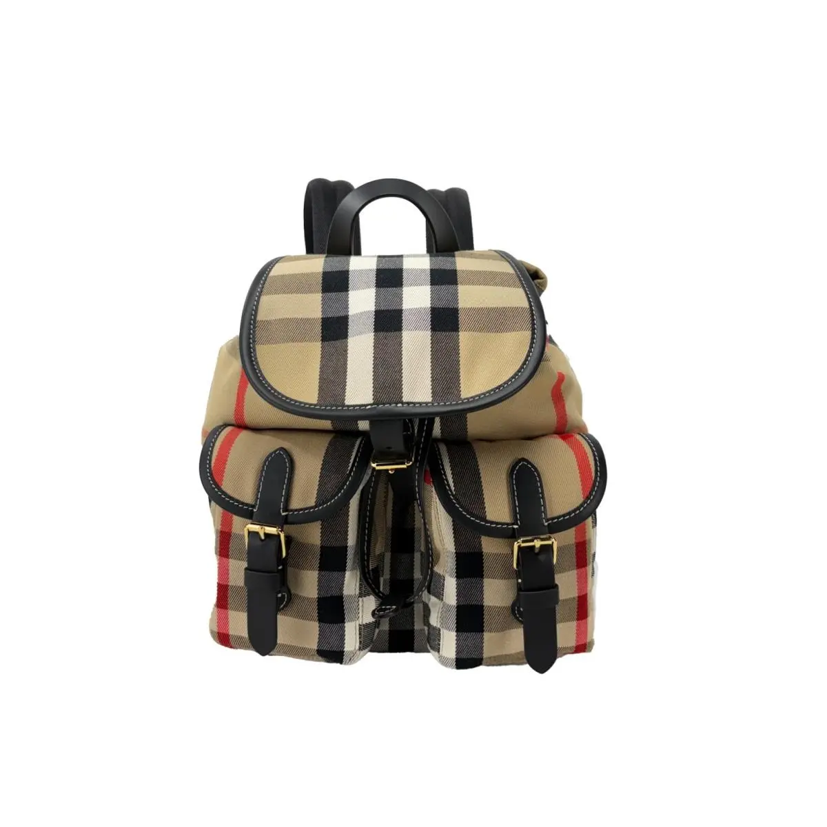 Burberry Enfield Medium Check Backpack Bookbag