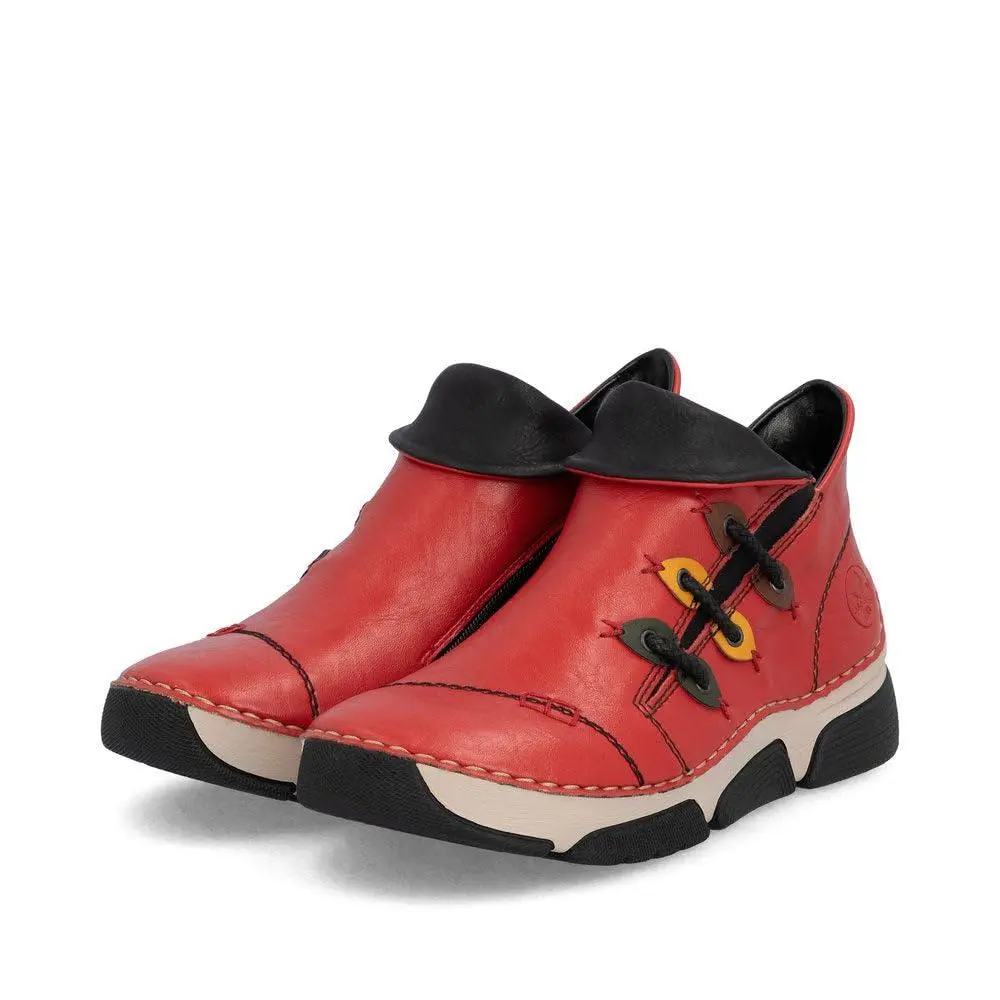 Rieker shoes - 45983 - 45983 - jeans forest honig brandy wine 17