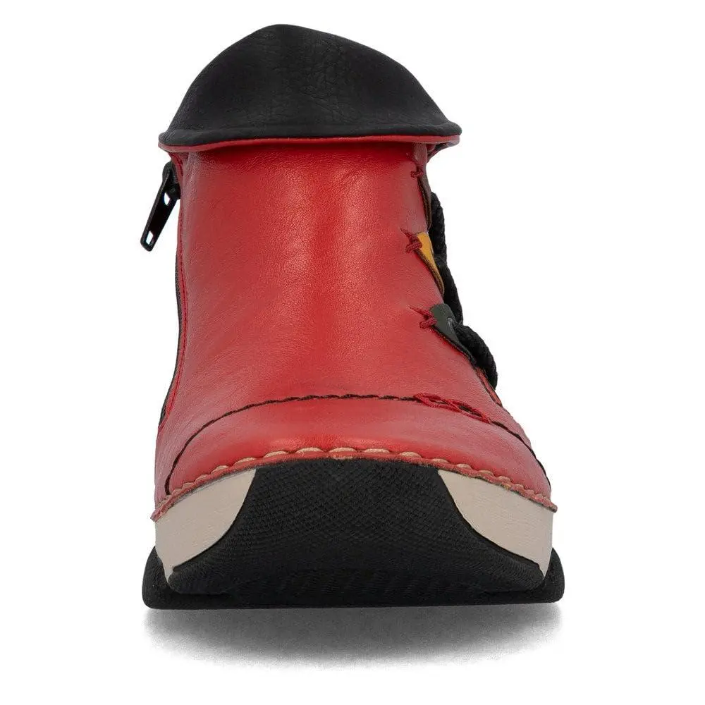 Rieker shoes - 45983 - 45983 - jeans forest honig brandy wine 21