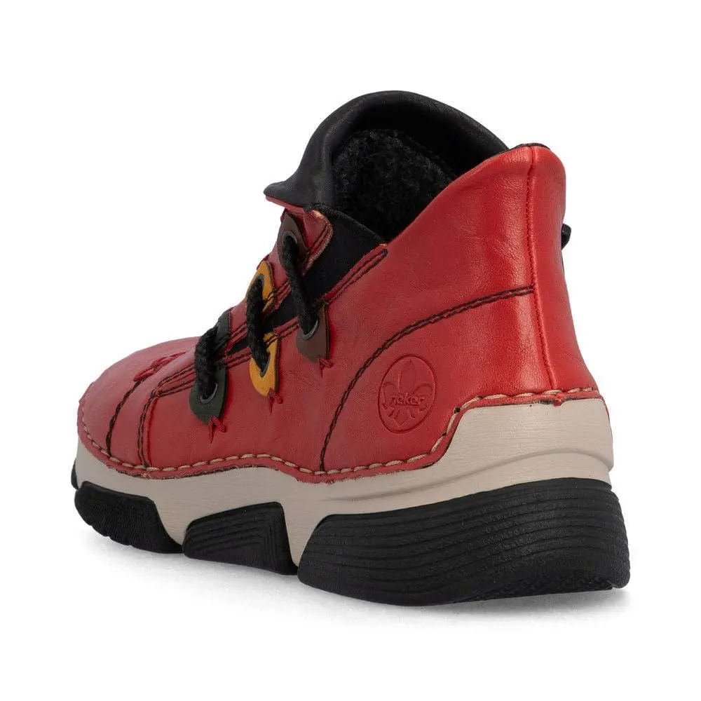 Rieker shoes - 45983 - 45983 - jeans forest honig brandy wine 22