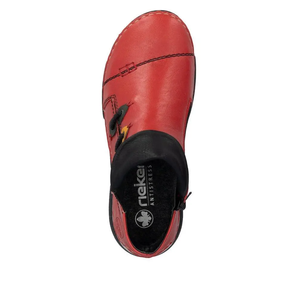 Rieker shoes - 45983 - 45983 - jeans forest honig brandy wine 23