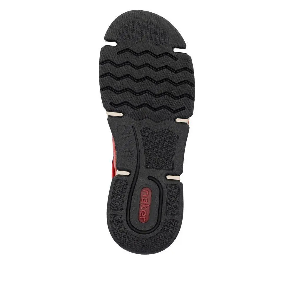 Rieker shoes - 45983 - 45983 - jeans forest honig brandy wine 25
