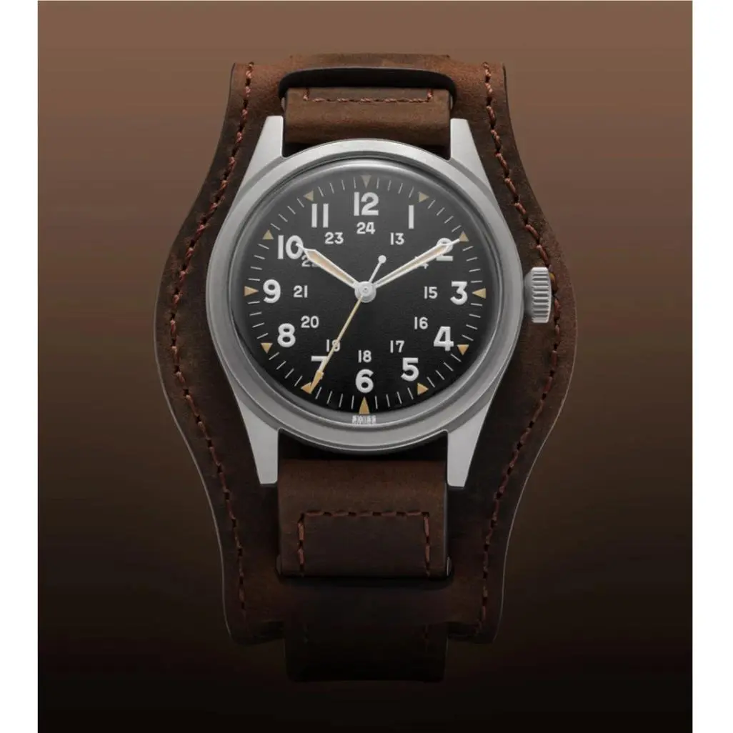 Benrus DTU-2A/P Swiss Made Automatic 34mm Field Watch Sapphire Crystal 10 Atm