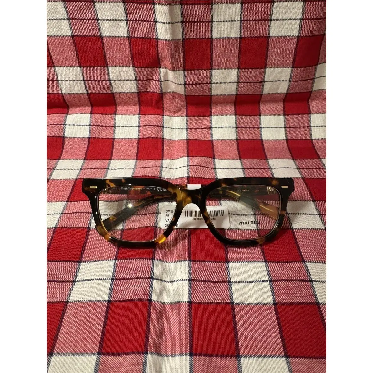 Fashion Eyeglasses MU Style Number 07XV VAU-1O1 by Miu Miu