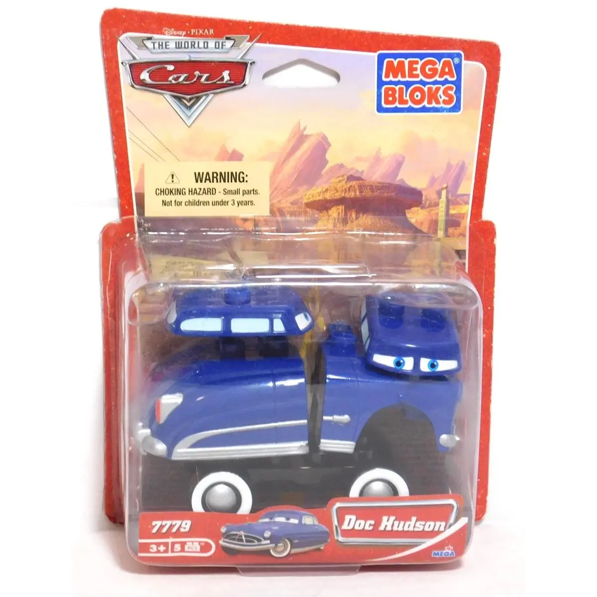 Mega Blocks Bloks Disney Pixar Cars 7779 Doc Hudson