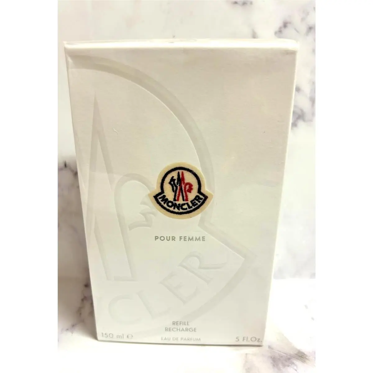 Moncler Pour Femme Eau de Parfum 5 Fl oz Refill Recharge New/sealed