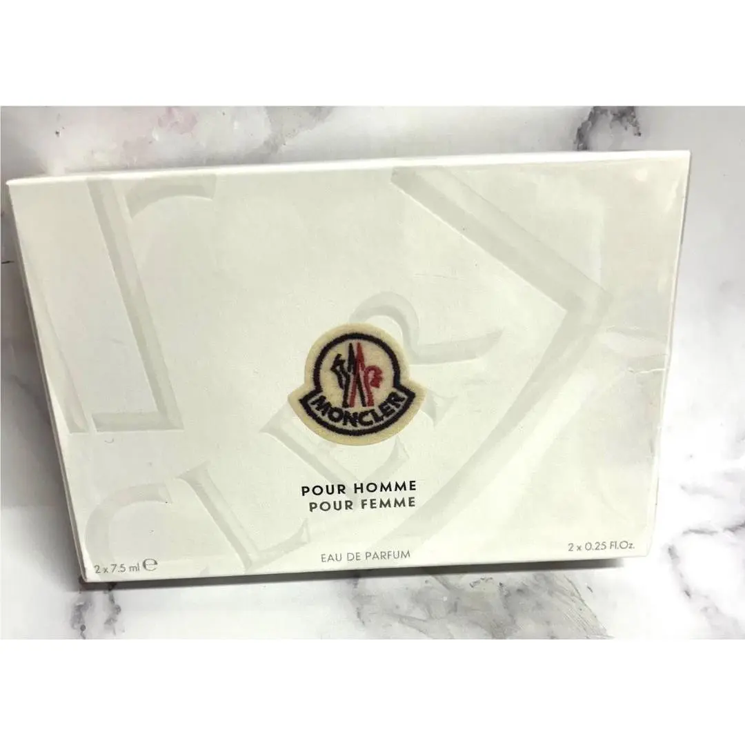 Moncler Pour Homme + Pour Femme Edp Mini Dabber Set 2 x .25oz