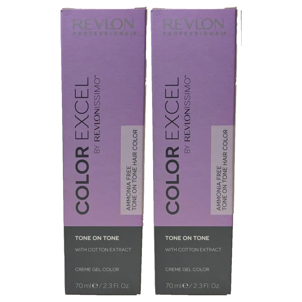 2 Revlon Excel Ammonia Free Tone Hair Color 2.10 Blue Black 2.3 oz ea Combine