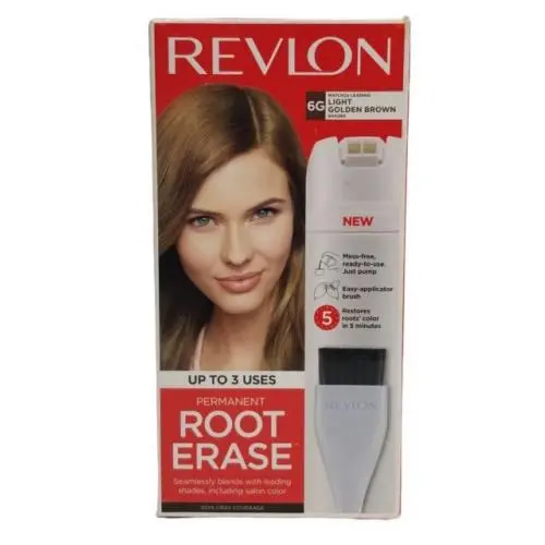 Revlon Root Erase 6G Women`s Hair Color Cream -light Golden Brown