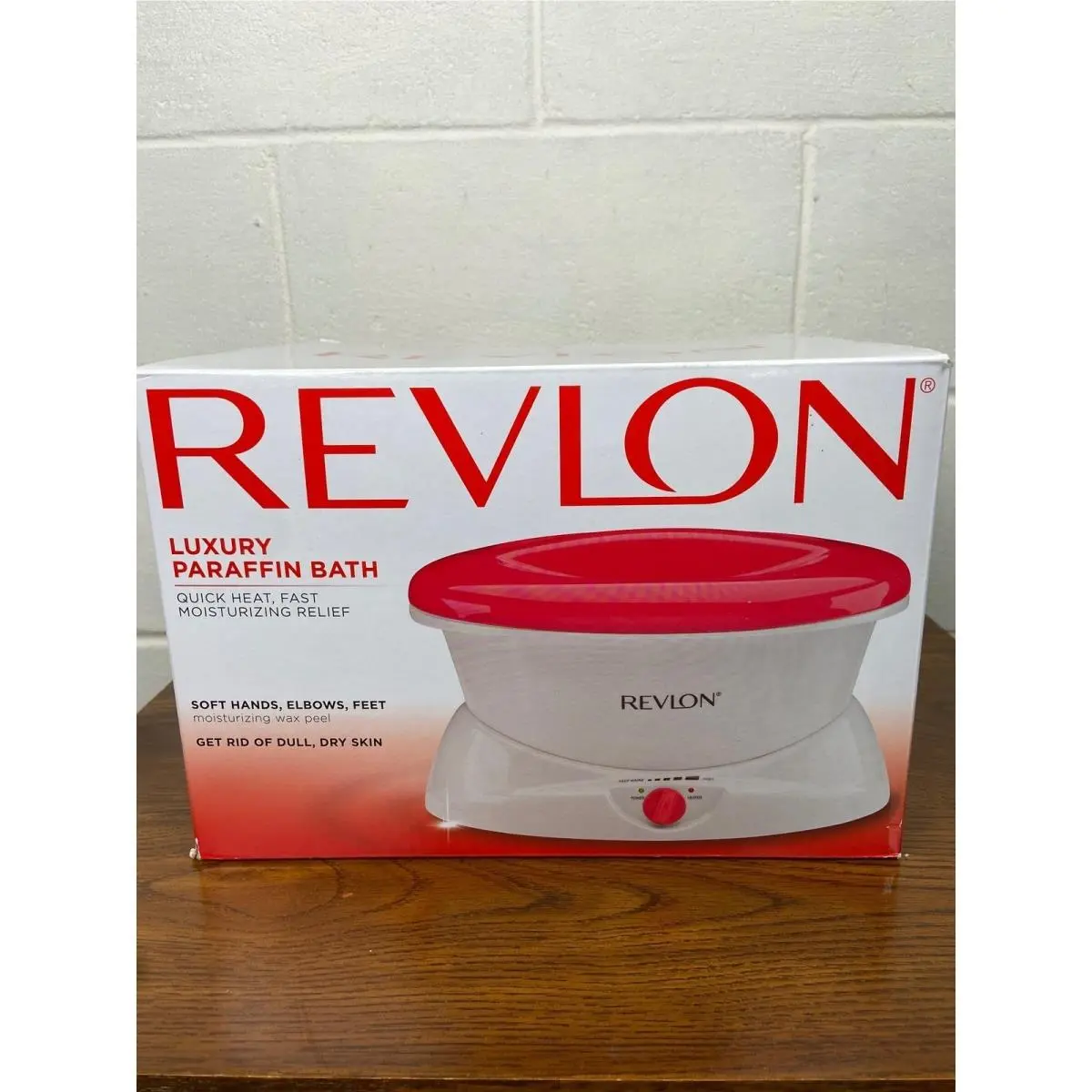 Luxury Paraffin Bath Moisturizing Hand Foot Spa with Wax Mitts by Revlon