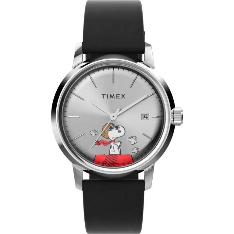 Timex Marlin® Automatic x Peanuts Snoopy Flying Ace TW2W49600 Watch