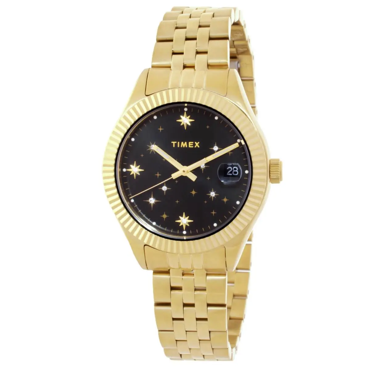 Celestial Legacy Quartz Black Dial Ladies Watch TW2W21700 by Timex