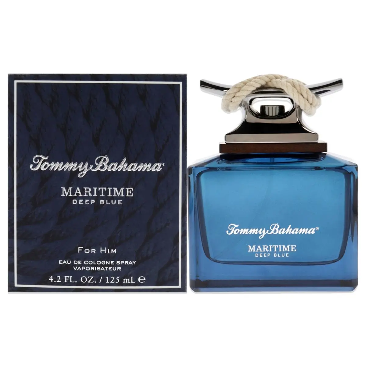 2 Pack Maritime Deep Blue  For Men - 4.2 oz Edc Spray by Tommy Bahama