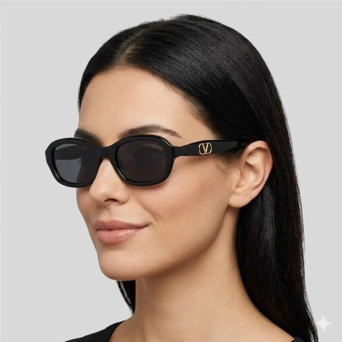 VG0010S-001 Sunglasses 51mm by Valentino