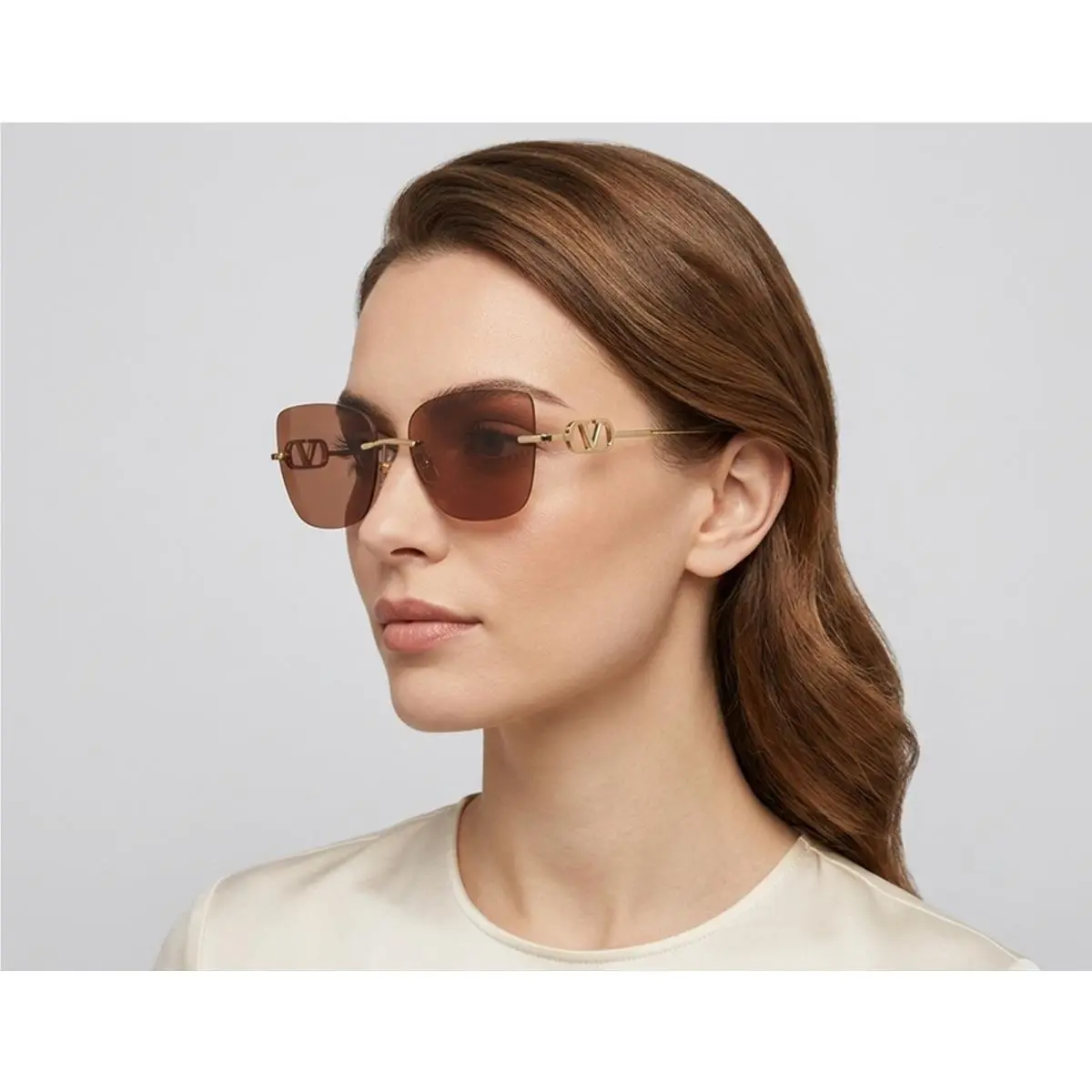 VG0033S-002 Sunglasses 54mm by Valentino