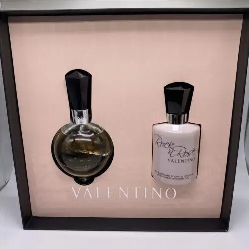 Rock n` Rose For Women 2pc Set: 1.6 Oz Eau de Parfum Spray + 3.3 Oz Shower Gel by Valentino