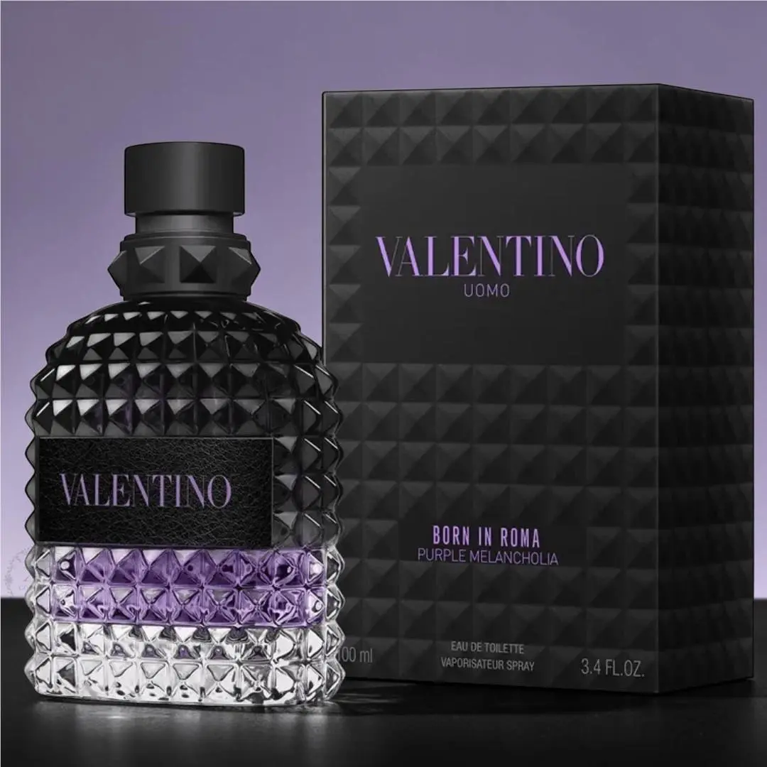 Uomo Born In Roma Purple Melancholia Eau de Toilette 100ml/3.4oz by Valentino
