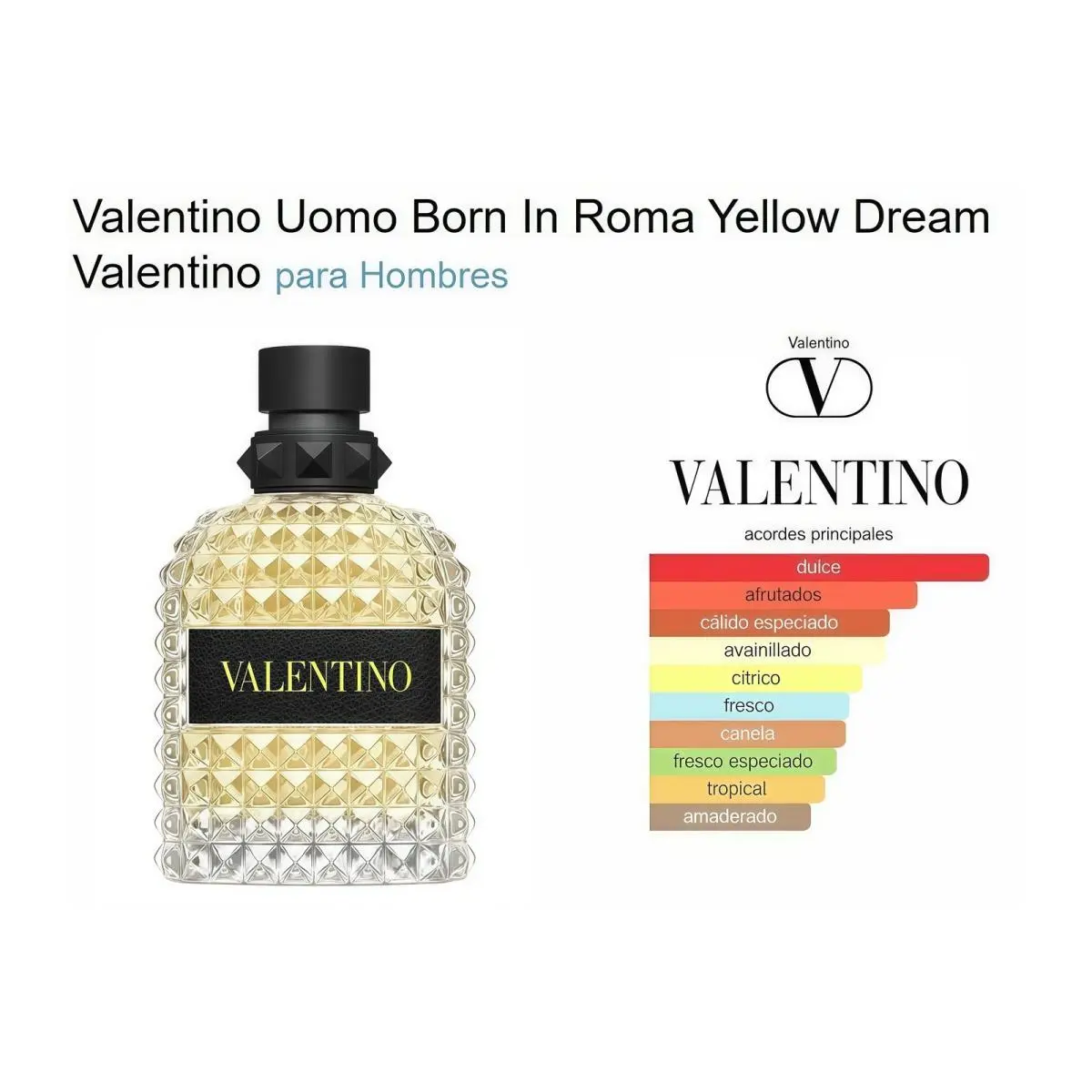 Valentino Uomo Born In Roma Yellow Dream Valentino 100ML Perfume Box
