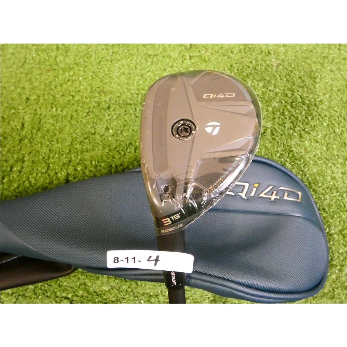 Taylormade 2026 Qi4D 19 Left Hand 3 Hybrid Rescue Reax 65 Regular with HC