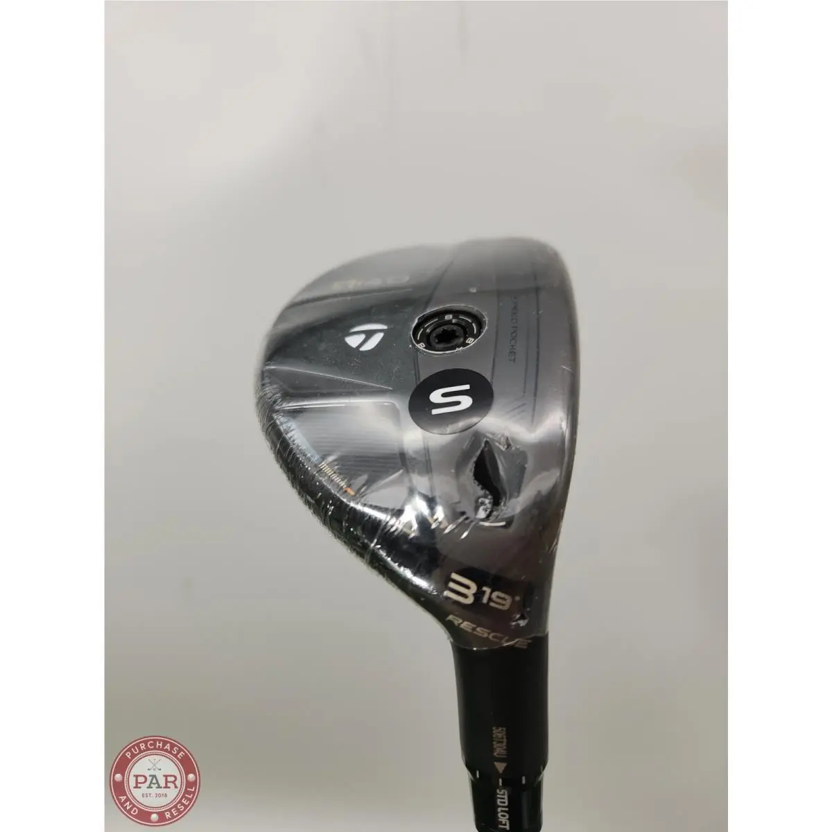 2026 Taylormade QI4D Rescue 3 Hybrid 19 Stiff TM Reax 75 Brand