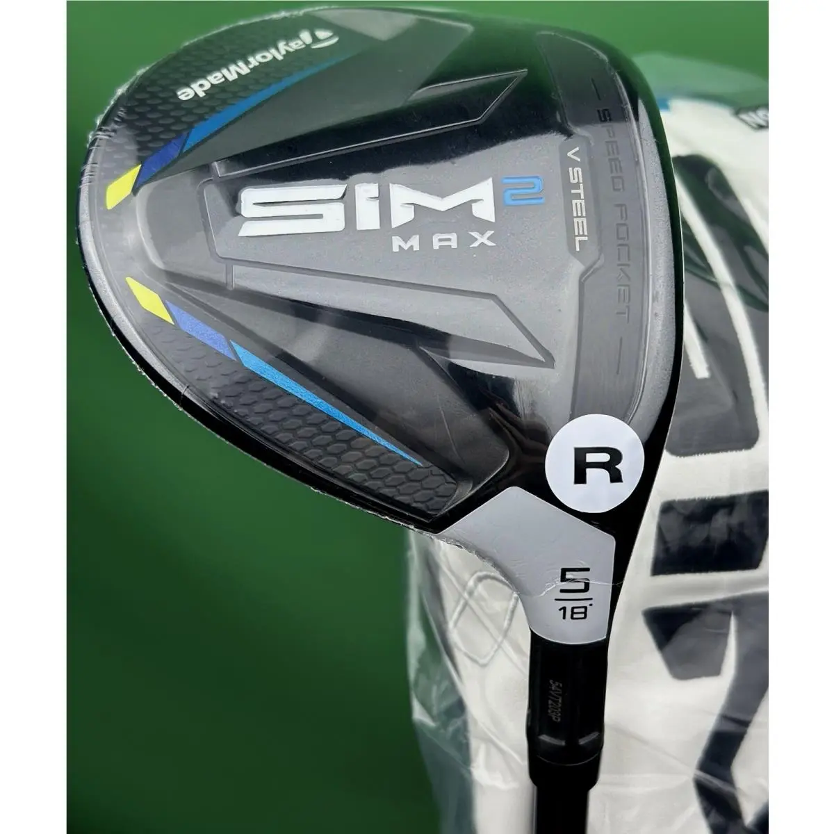 Taylormade SIM2 Max Fairway 5-Wood 5W 18 Regular Flex Ventus Blue w/ Cover