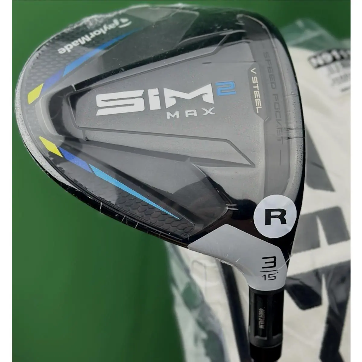 Taylormade SIM2 Max Fairway 3-Wood 3W 15 Regular Flex Ventus Blue w/ Cover