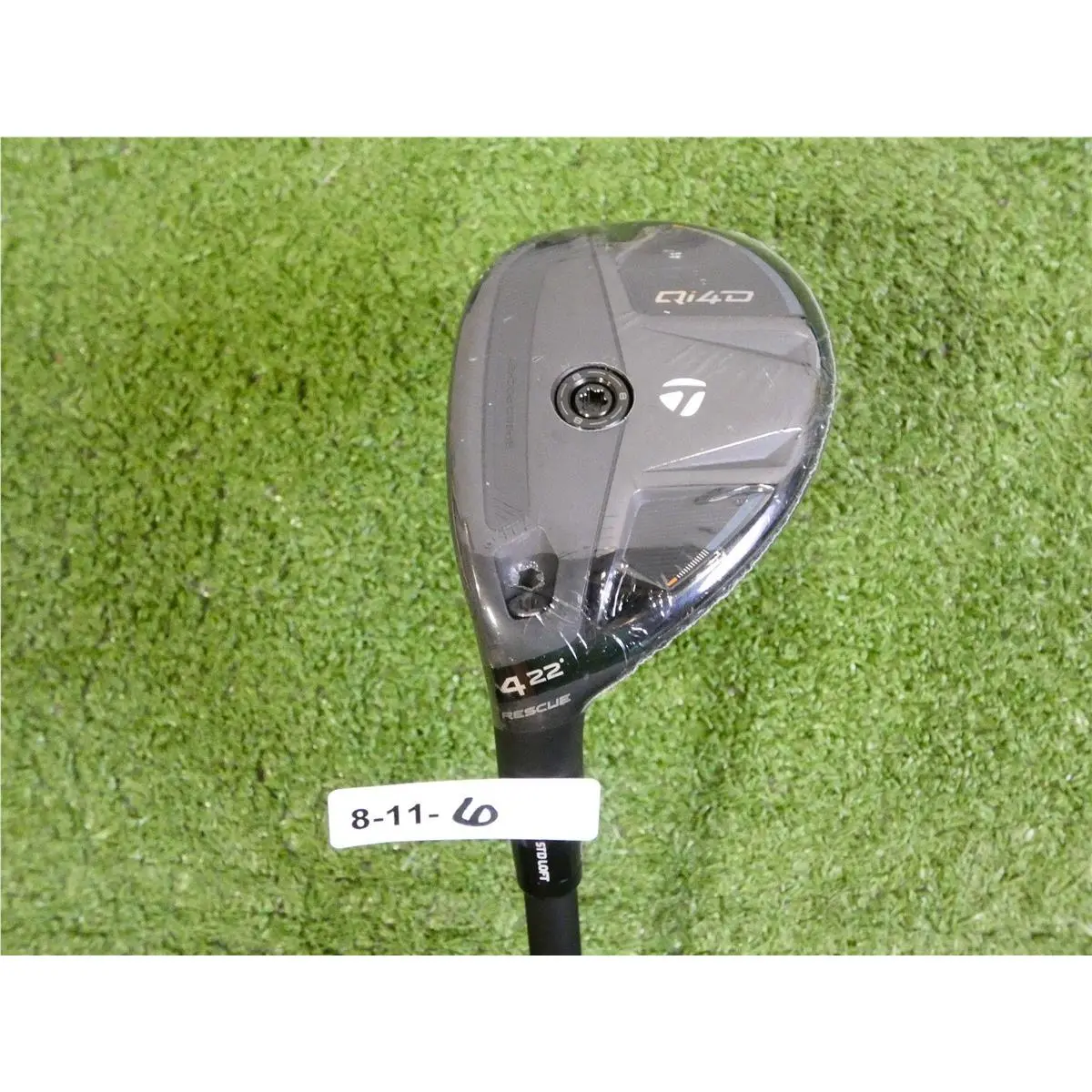 Taylormade 2026 Qi4D 22 Left Hand 4 Hybrid Rescue Reax 65 Regular Graphite