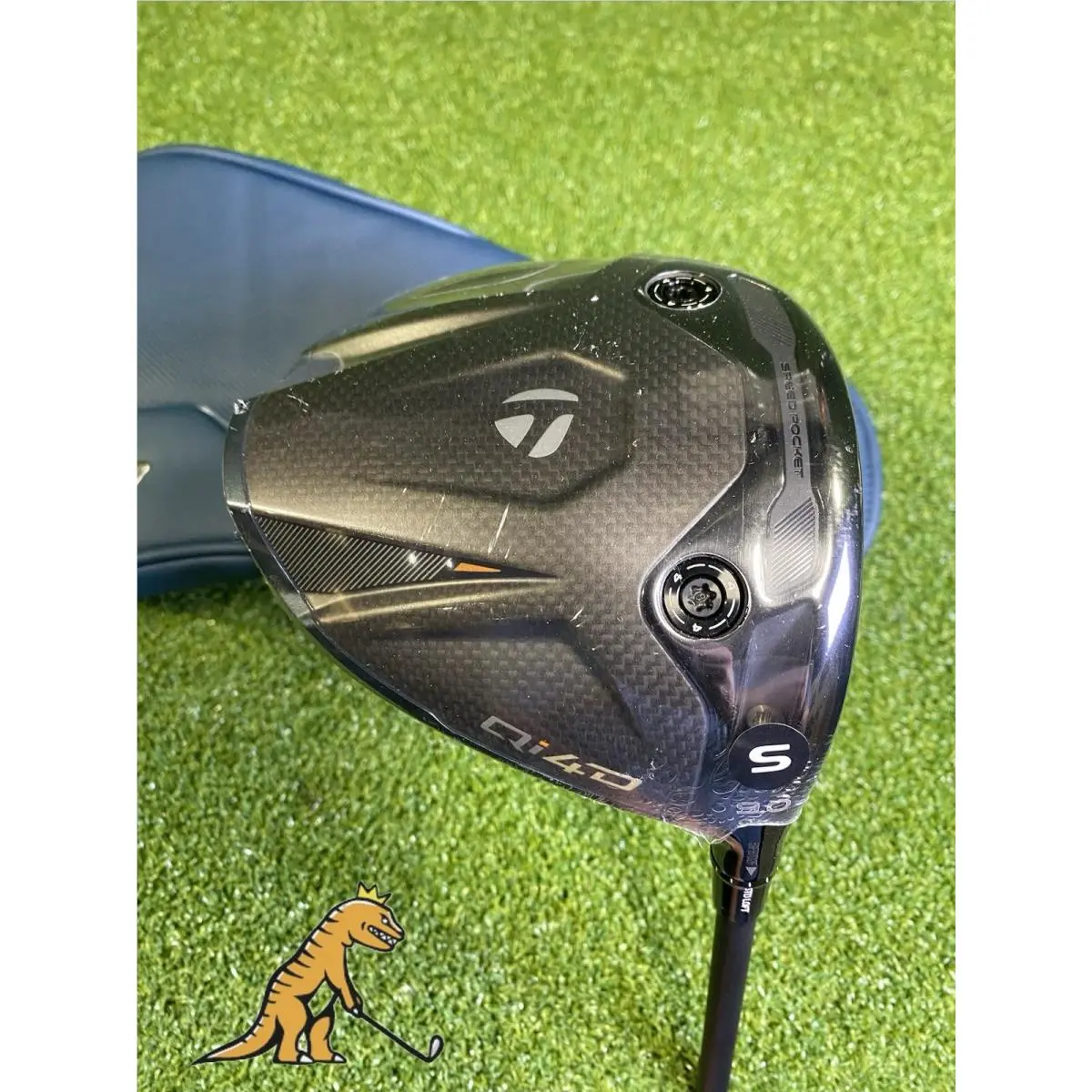 Taylormade Qi4D Core 9 Driver Reax Blue 50g Stiff Flex + HC