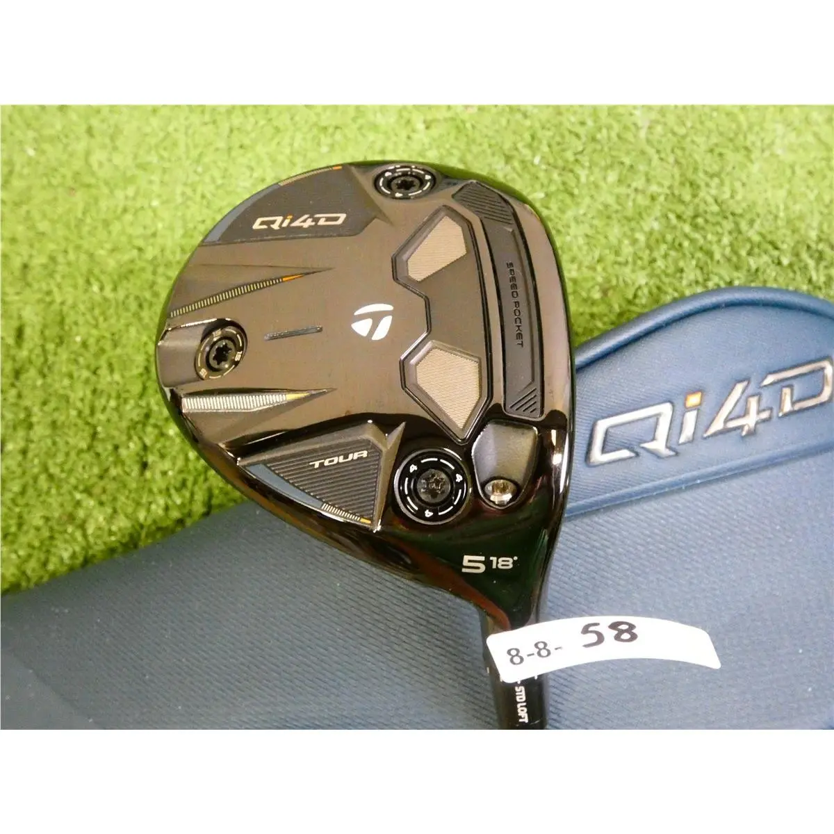 Taylormade 2026 Qi4D Tour 18 5 Wood Reax 65 Regular Graphite with Headcover