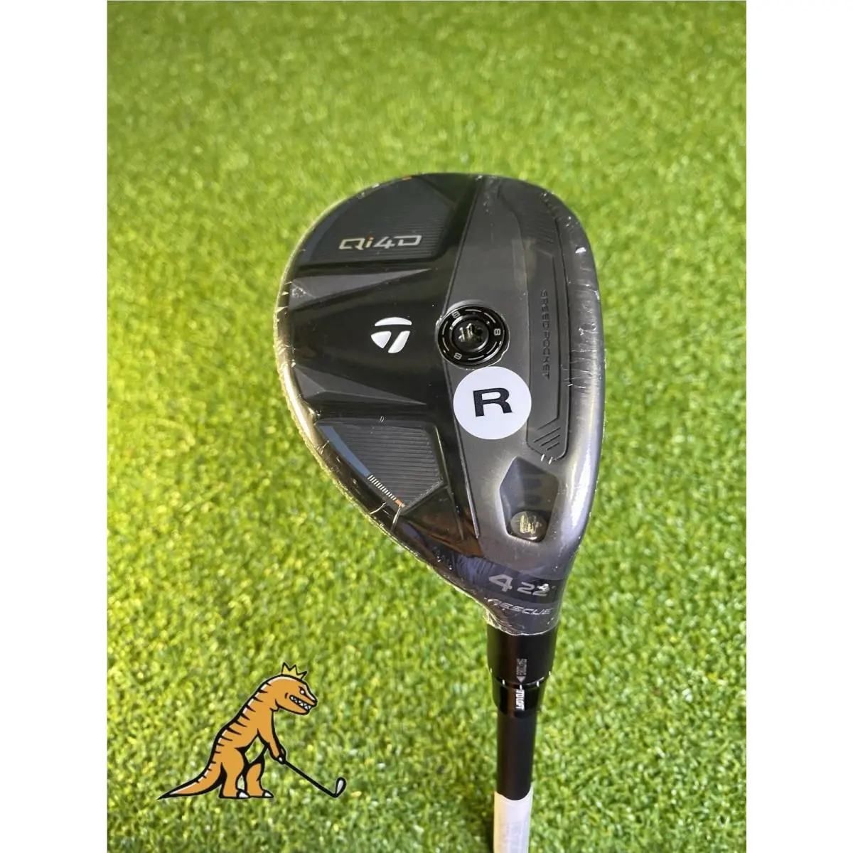Taylormade Qi4D Rescue 22 4 Hybrid Reax 65g Regular Flex Graphite 4H