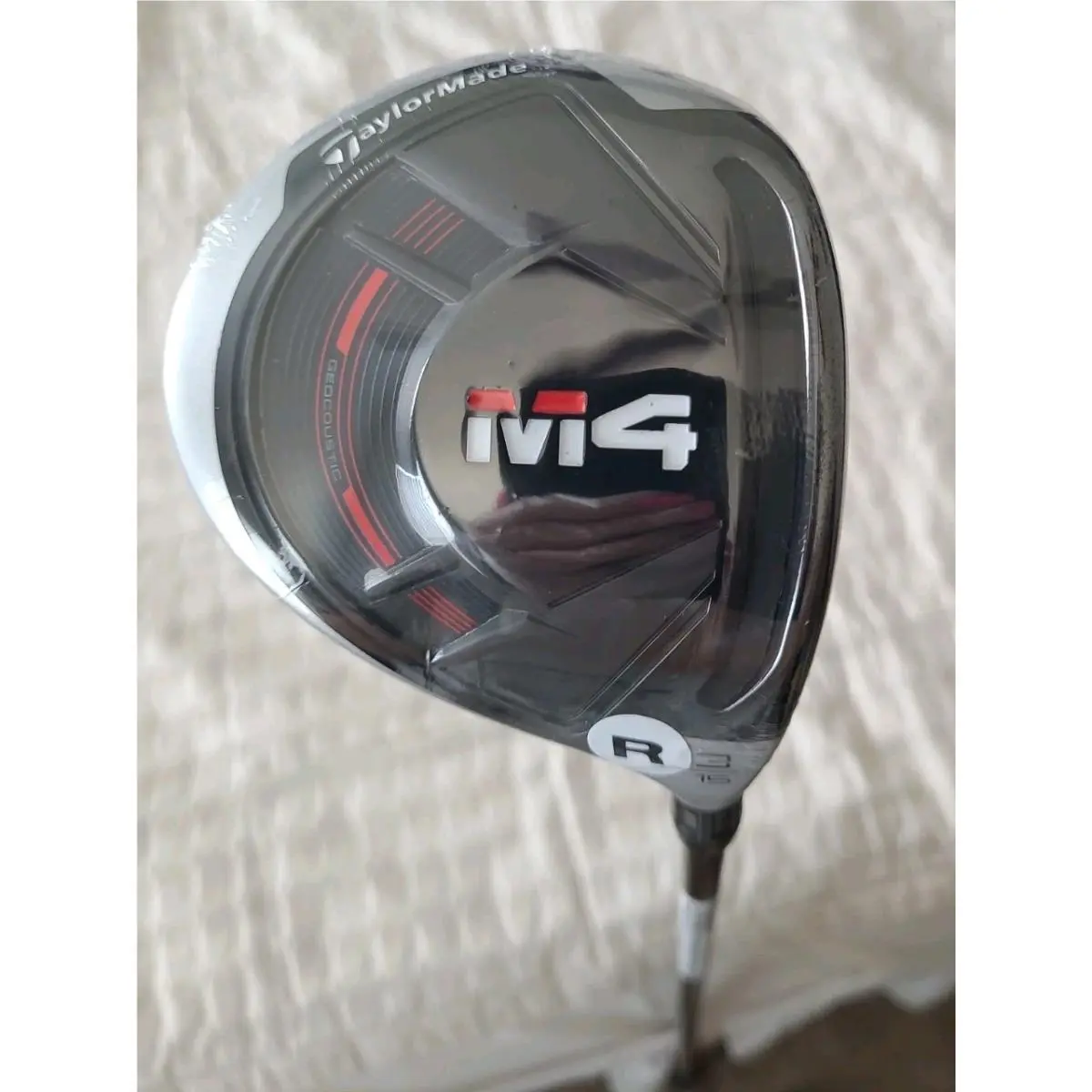 Taylormade M4 3 Wood 15° RH Fujikura Atmos Red 5R Regular Flex + HC