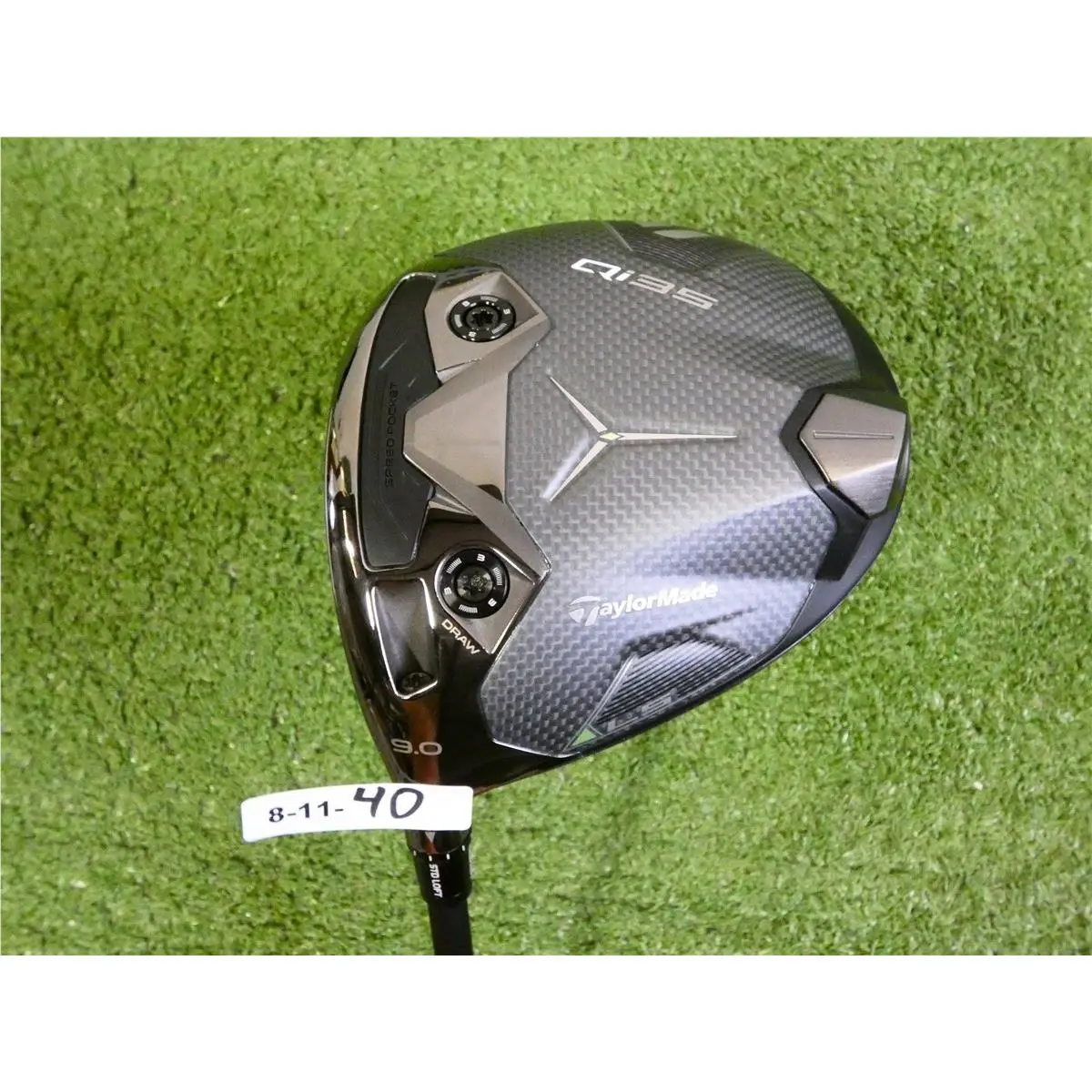 Taylormade Qi35 LS 9.0 Left Hand Driver Reax Mid Rotation Blue 50 Stiff 46