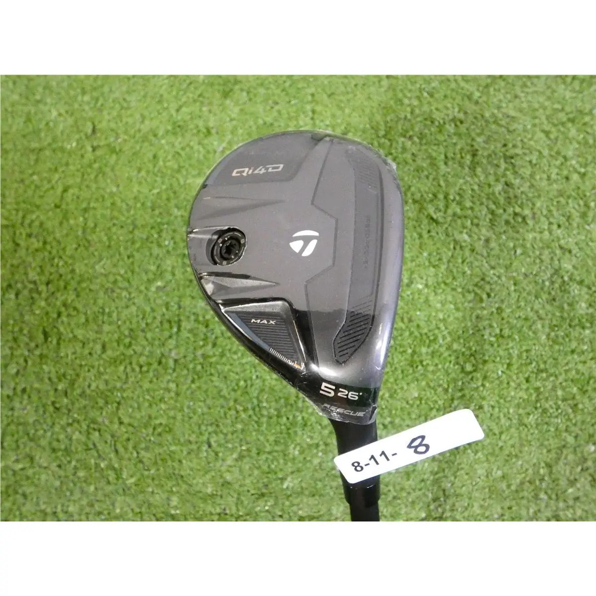 Taylormade 2026 Qi4D Max 26 5 Hybrid Rescue Reax 50 A Senior Graphite