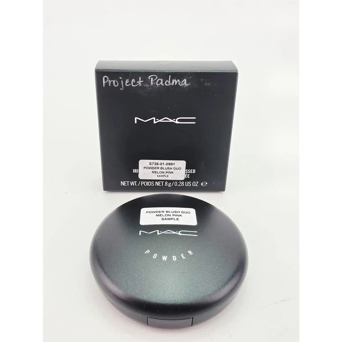 Mac Project Padma Lakshmi Pressed Powder Blush Duo Melon Pink by MAC Cosmetics