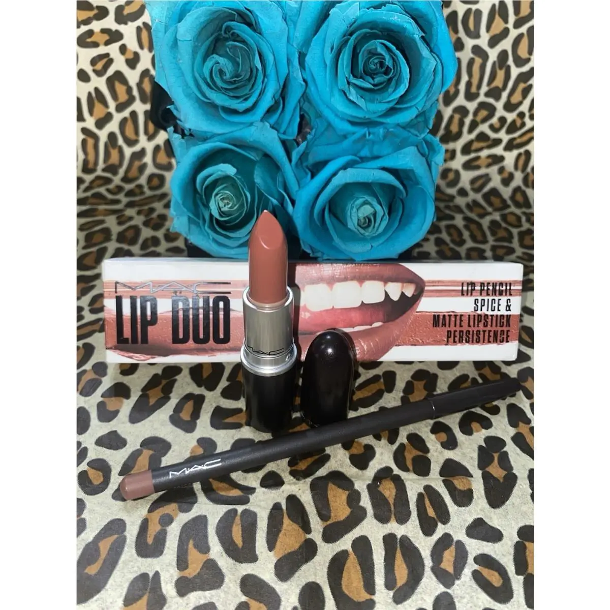 Mac Matte Lipstick Persistence Spice Lip Liner Duo Limited Edition by MAC Cosmetics