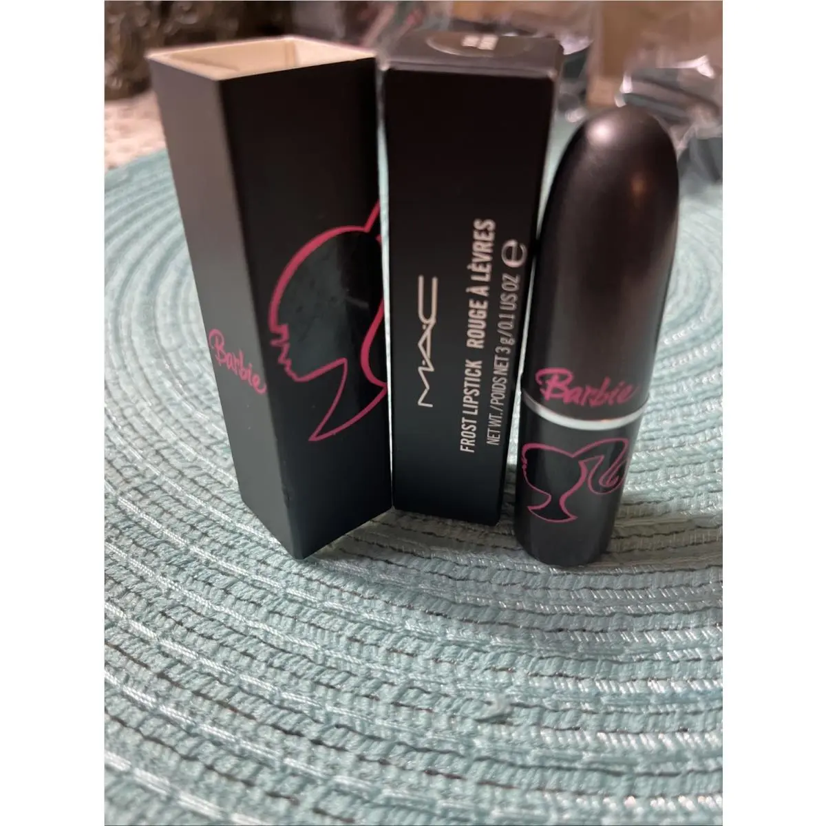 2007 Barbie Loves Mac Lipstick Rocking Chick Limited Edition Vintage by MAC Cosmetics