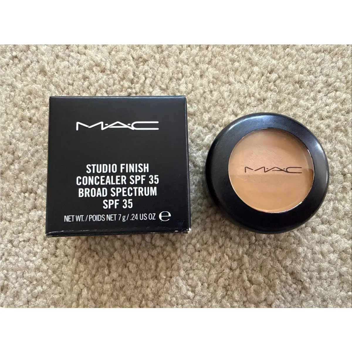 Mac Studio Finish Concealer Spf 35 - NC30 NC 30 Broad Spectrum by MAC Cosmetics