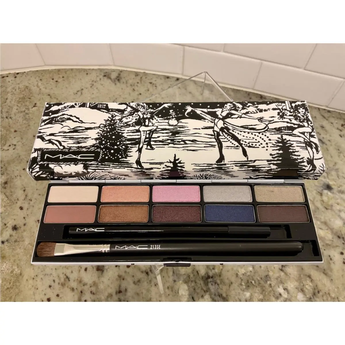 Mac 2002 Holiday Eyes X 11 Eye Shadow Palette Limited Edition Rare by MAC Cosmetics