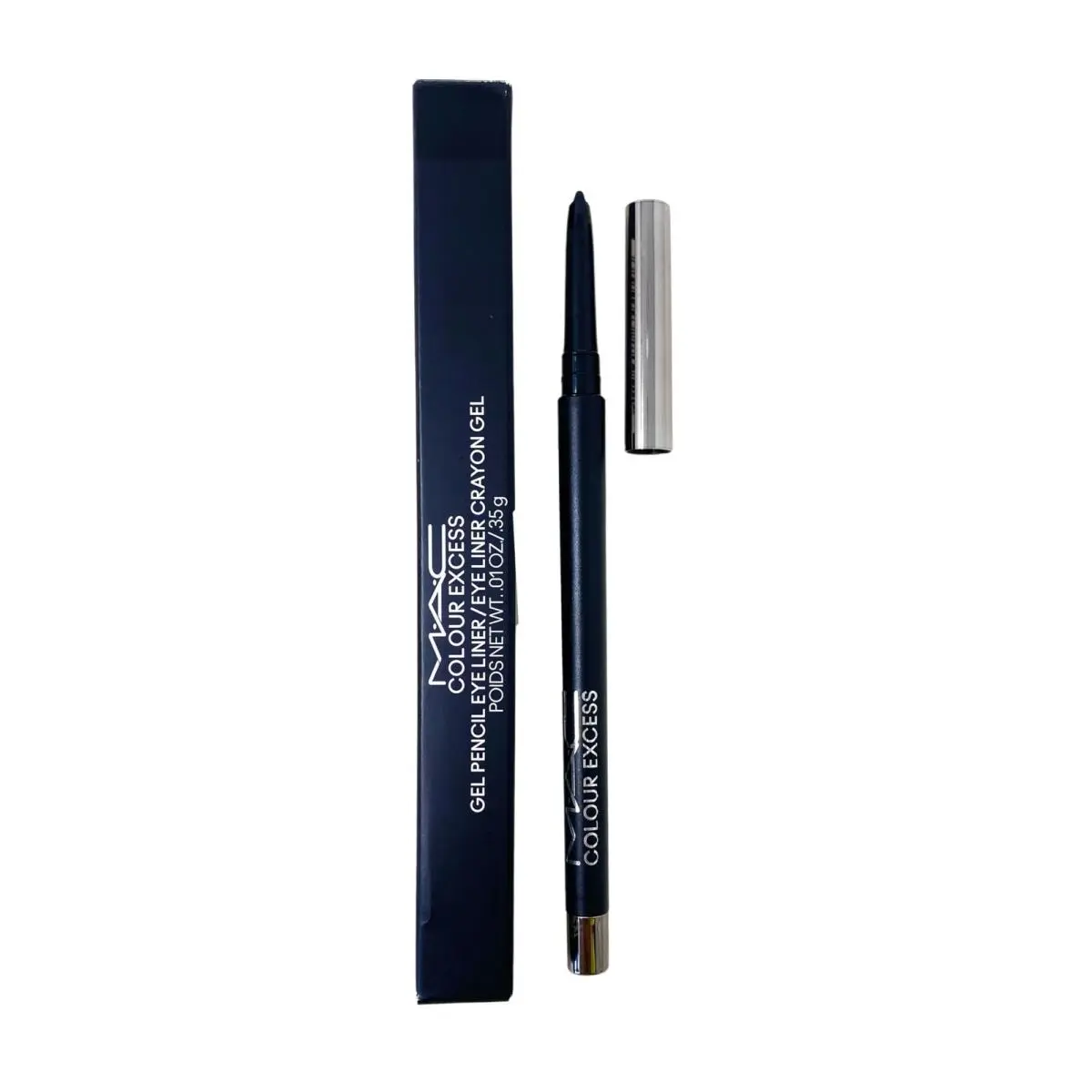 Mac Colour Excess Gel Pencil Eye Liner - Glide or Die Carbon Black .01 oz by MAC Cosmetics