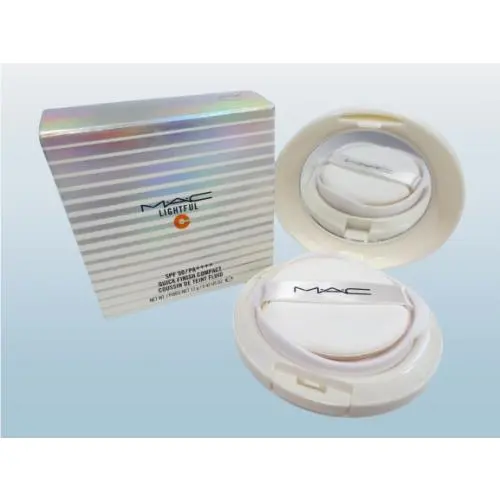 Mac Lightful C Quick Finish Compact SPF50/PA++++ Extra Light 0.42 OZ Box by MAC Cosmetics