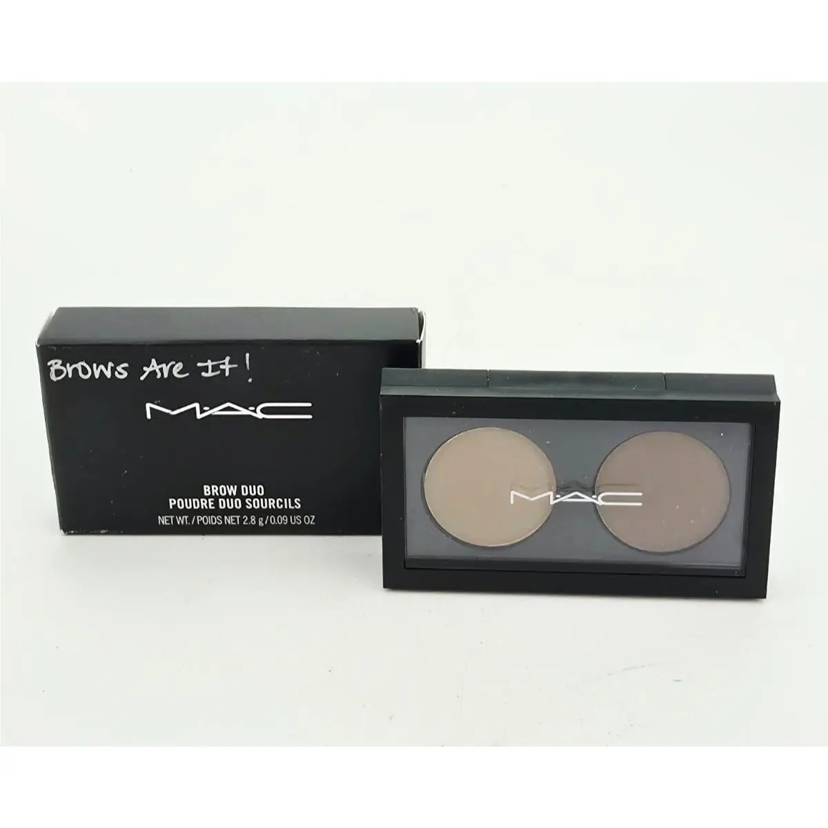 Mac Brows Are It Brow Duos Pressed Powder Brunette Coquette Brun by MAC Cosmetics