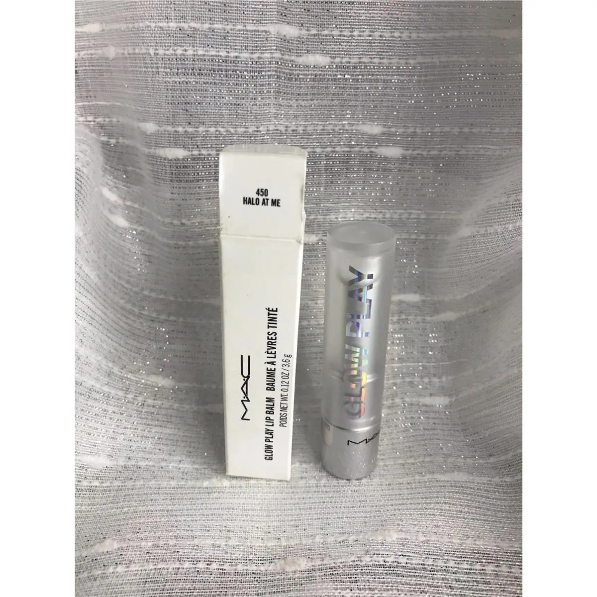 Mac Glow Play Lip Balm Halo AT ME Full Size by MAC Cosmetics