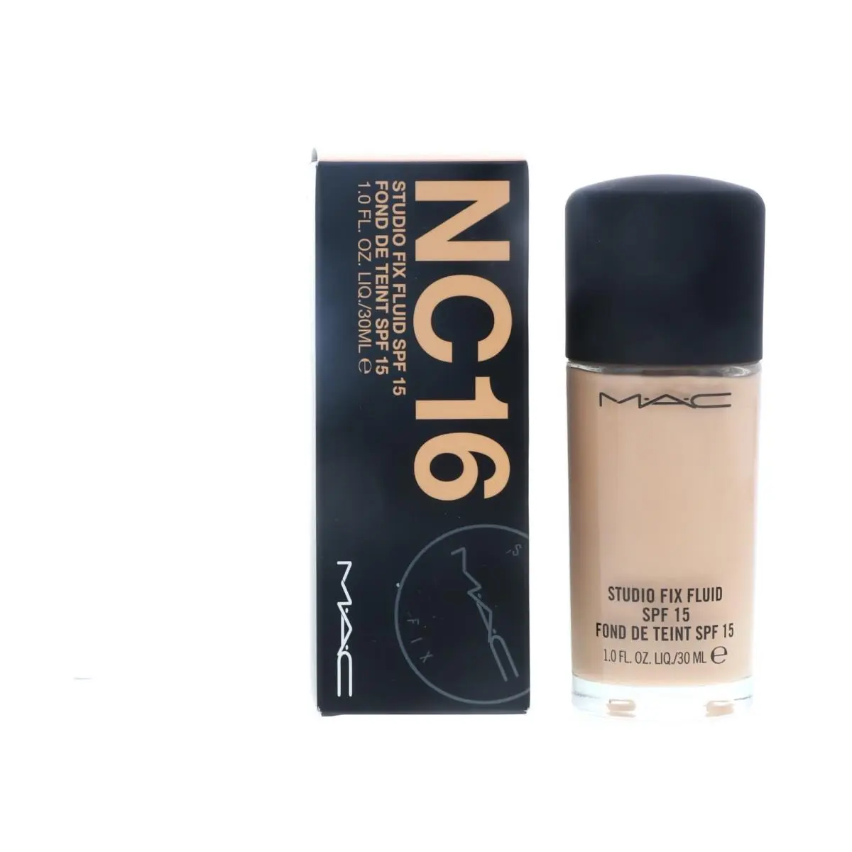 Mac Studio Fix Fluid SPF15 NC16 1 oz 2 Pack by MAC Cosmetics