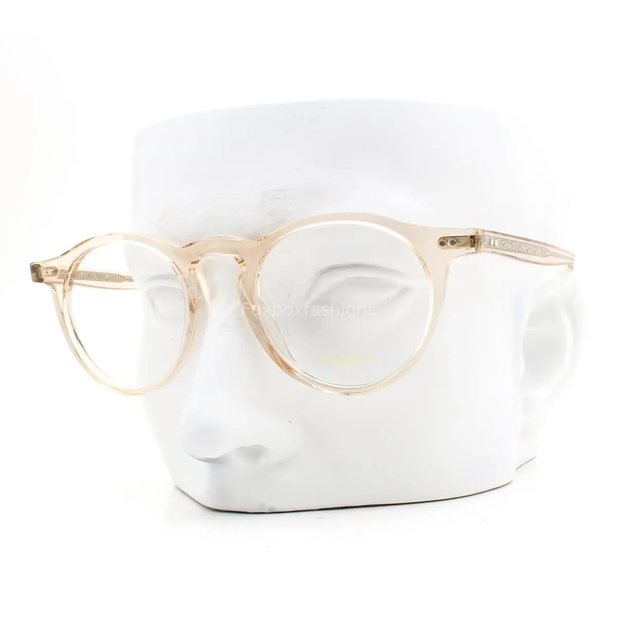OP-13 Eyeglasses OV5504U Glasses Clear Blush Beige 47mm W/case by Oliver Peoples