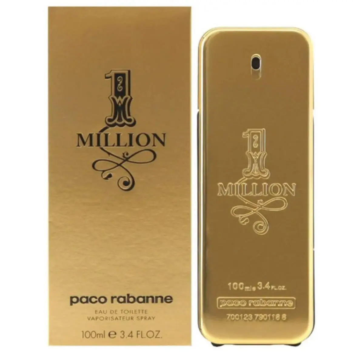 1 Million  Eau de Toilette Spray For Men 3.4oz by Paco Rabanne