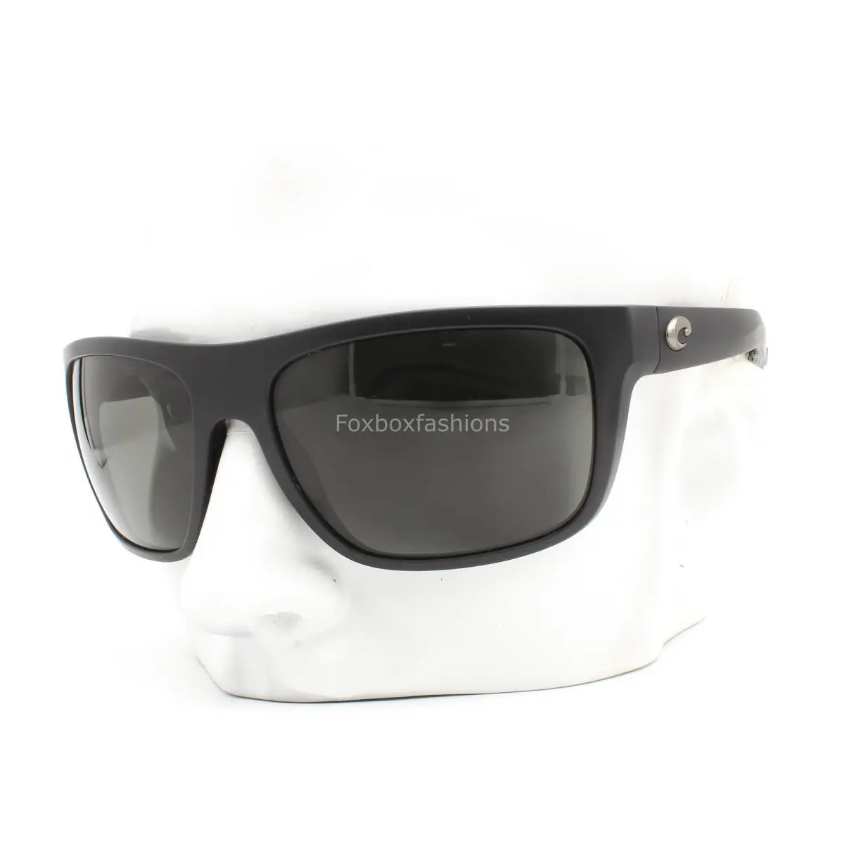 Broadbill Sunglasses Matte Black Gray Polarized Glass 580G W/case by Costa Del Mar