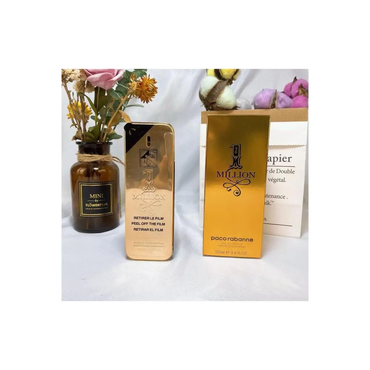 1 Million Gold Edt 100ml Perfume Box by Paco Rabanne